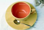 Coffee Cup, saucer, empty, sugar, spoon, dishes, FTBV01P09_06