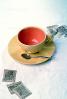 Coffee Cup, saucer, empty, sugar, spoon, dishes, FTBV01P09_10