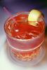 mixed drink, lemon, Long Island Iced Tea, glass, straw, FTBV01P14_03
