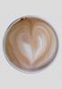 Latte, Milk Froth, Foam, Heart Shape, texture, art, FTBV02P06_04