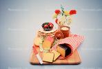 cheese plate, knife, crackers, cutting board, FTCV01P01_09