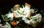 Green Salad, croutons, Blue Cheese Dressing