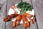 lobster, parsley, lemon, FTCV02P03_01
