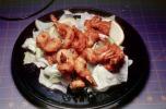 Deep Fried Golden Shrimp, seafood, shellfish, deep-fried, lemon, FTCV02P05_16