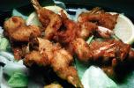 Deep Fried Golden Shrimp, seafood, shellfish, deep-fried, FTCV02P05_17