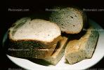 french bread, olive bread, basket, Baked Goods, starch, slices, FTEV01P03_07