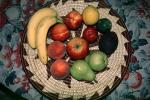 fruit bowl, apple, pear, peach, lemon, lime,, FTFV02P02_12B