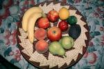 fruit bowl, apple, pear, peach, lemon, lime,, FTFV02P02_13