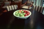 fruit bowl, apple