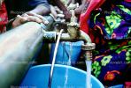 Fresh Water Dispensers, Potable, Girls, Refugee Camp, Somalia, FWWV01P01_16B