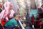 Water Pump, Pumping Water, Well, Refugee Camp, Somalia