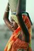 pail, bucket, Woman, Refugee Camp, Somalia, FWWV01P06_16B