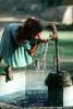 Girl, Drinking Water, Faucet, FWWV01P12_02