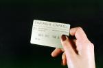 credit card, plastic, hands, fingers, GCMV01P04_10