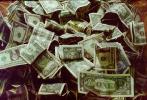 one dollar bill, George Washington, Paper Money, Cash, GCMV01P08_08