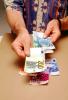 Euro bill, Paper Money, Cash, GCMV02P02_17
