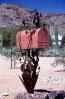 Metal Cactus sculpture, whimsical mailbox, mail box, Phoenix, 1960s, GCPV01P06_10