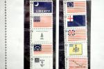 Union Jack, Original thirteen colonies, Liberty, Six Cent Stamp