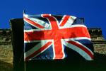 Union Jack, United Kingdom of Great Britain and Northern Ireland, (adopted 1801), Great Britain, British, GFLV01P08_01