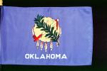 Oklahoma State Flag, Fifty State Flags, GFLV01P08_06