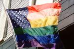 Rainbow Flag, United States of America, American, USA, Fifty State Flags, GFLV01P12_19