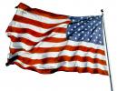 United States Flag photo object, USA, cut-out, GFLV02P02_02F