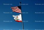Old Glory, USA, United States of America, California, State Flag, Fifty State Flags, GFLV02P02_12