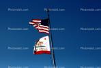 Old Glory, USA, United States of America, California, State Flag, Fifty State Flags, GFLV02P02_13