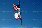 Old Glory, USA, United States of America, California, State Flag, Fifty State Flags, GFLV02P02_14