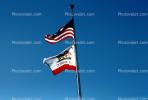 Old Glory, USA, United States of America, California, State Flag, Fifty State Flags, GFLV02P02_15