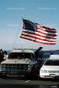 Star Spangled Banner, Old Glory, USA Flag, United States of America, Car, Automobile, Vehicle, GFLV02P03_09