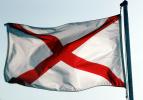 Alabama State Flag, USA, Fifty State Flags, GFLV02P05_01