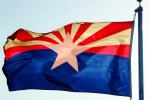 Arizona, State Flag, USA, Fifty State Flags, GFLV02P05_08
