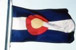 Colorado, State Flag, USA, Fifty State Flags, GFLV02P05_15