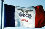 Iowa, State Flag, USA, Fifty State Flags, GFLV02P06_19