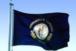 Commenwealth of Kentucky, State Flag, Fifty State Flags, GFLV02P07_03B