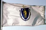 Massachusetts, State Flag, Fifty State Flags