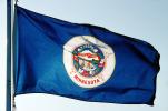 Minnesota, State Flag, Fifty State Flags, GFLV02P07_18