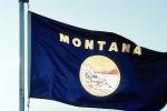 Montana, State Flag, Fifty State Flags, GFLV02P08_07