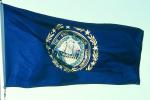 New Hampshire State Flag, Fifty State Flags, GFLV02P08_12