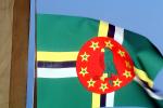 Dominica Flag, Parrot, GFLV02P15_16