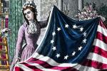 Betsy Ross, Original Thirteen Colonies, American Revolution, Star Spangled Banner, GFLV03P10_08B