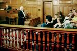 Court Session, judge, lawyer, jury, Trial, Juror, People, talking, speaking, GJLV01P02_07B