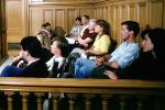 Jury, Juror, People, Trial, Court Session, GJLV01P02_16B