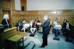 lawyer, jury, Defendant, witness, Trial, Court Session, Juror, People