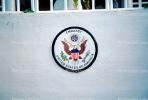Embassy Seal, Eagle, Logo, Emblem, Round, Circular