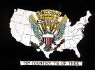 Eagle, USA, Map, States, My Country Tis of Thee, GNUV01P04_08