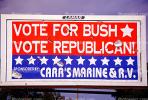 Vote for bush, republican, GPCV02P04_18