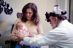 Mother with baby, toddler, Doctor, Eye Examination, HEOV01P01_07