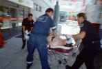Ambulance, Patient, Guerney, Technicians, Emergency Entrance
